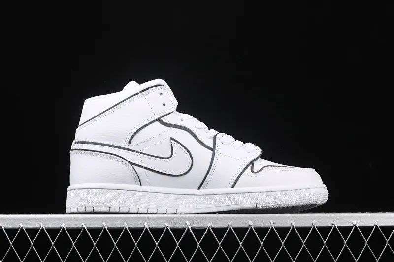 All categories Air Jordan Jordan series basketball shoes Air Jordan 1 Mid Air Jordan 1 Ret Hi Prem AJ1 Joe 1 cool laser stripes basketball shoes CK6587-100